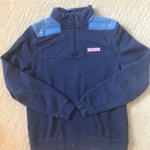 Vineyard Vines 1/4 zip shep shirt